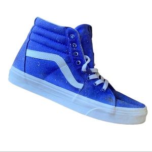 Van original high top canvas space dye speckle blue